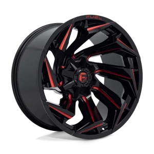 Fuel – D755 REACTION – Black – 22″x12″ -44mm – Summer Wheels – D75522201747